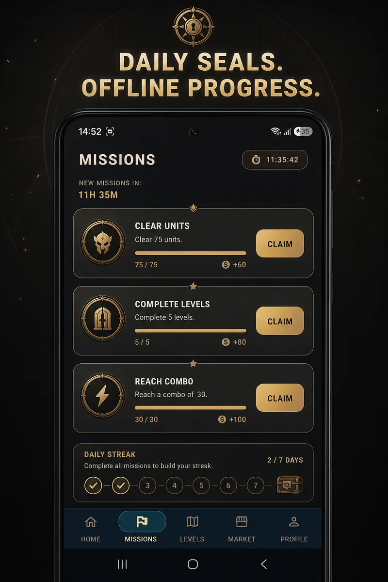 WardenStrike daily missions