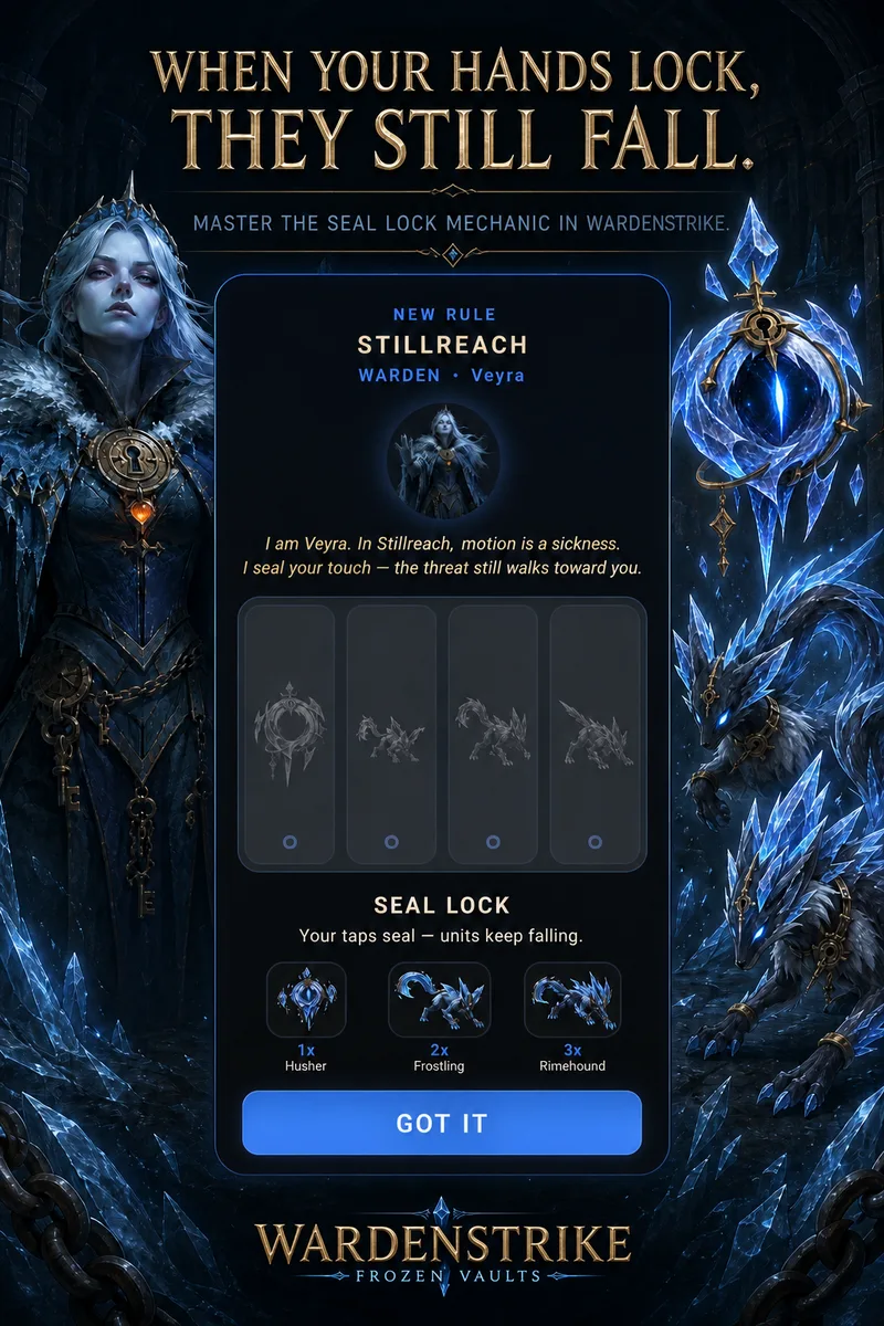 WardenStrike Seal Lock rule in Stillreach